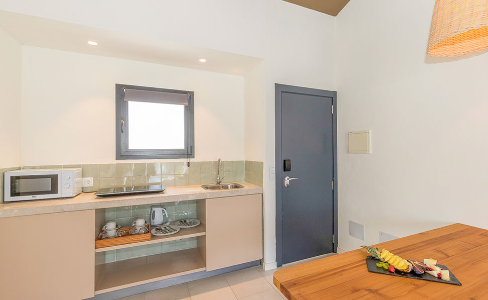 ausgestattete Küche Apartment mit 2 Schlafzimmern und Poolblick marsenses paradise club hotel