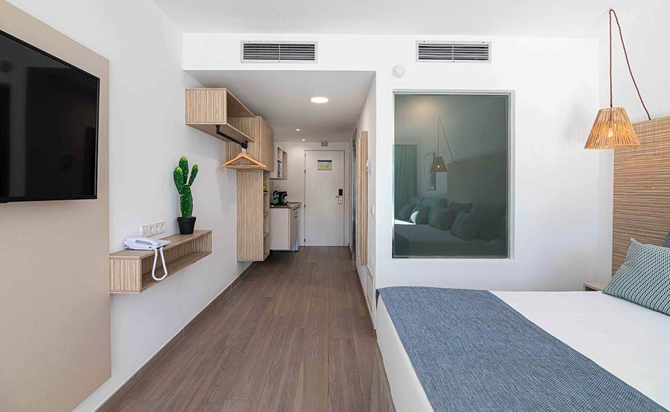 helles Wohnzimmer junior suite marsenses rosa del mar hotel spa