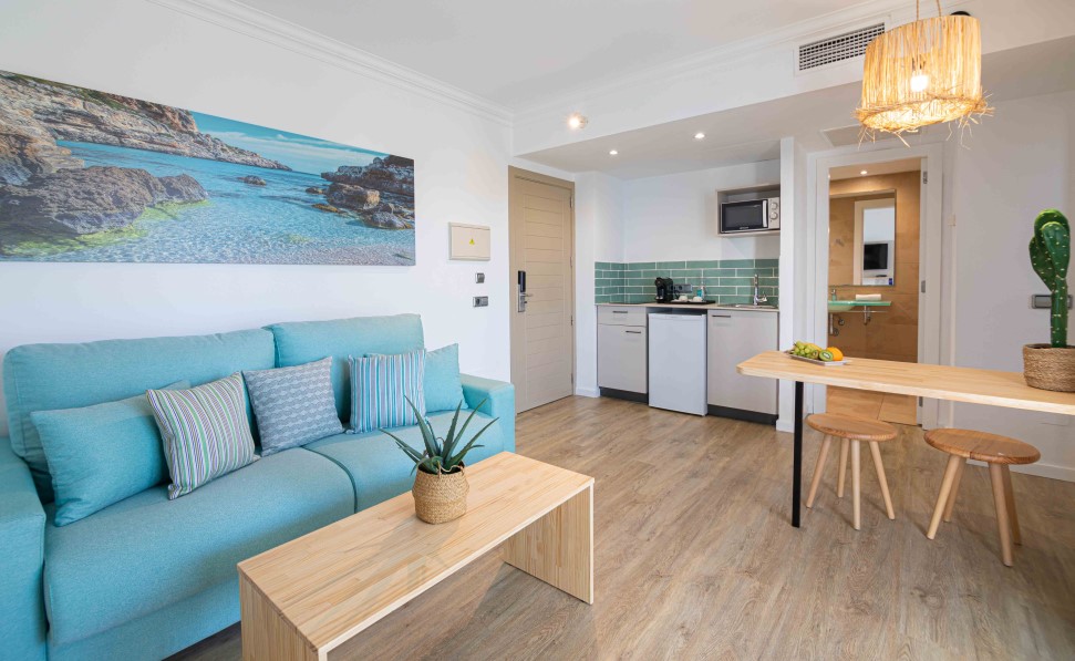 double bed Marsenses Ferrera Blanca Hotel apartment