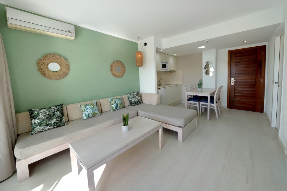 bright living room apartment marsenses natura olea hotel