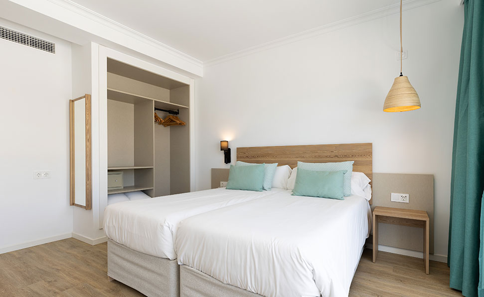 lits Doble Vue Piscine marsenses paradise club hotel chambre spacieuse Chambre Doble Vue Piscine marsenses paradise club hotel