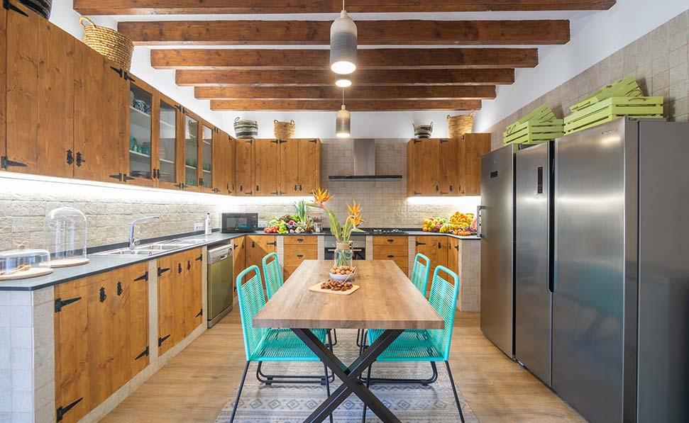 Cucina cas metge matas villa by marsenses